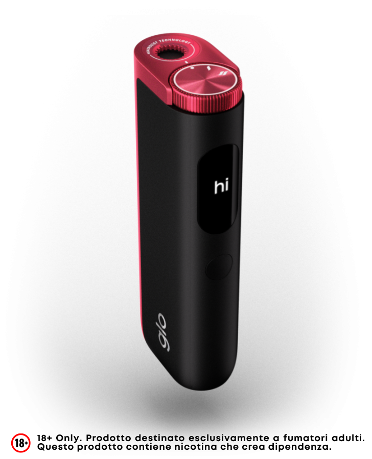 glo™ HYPER PRO Rosso e Nero