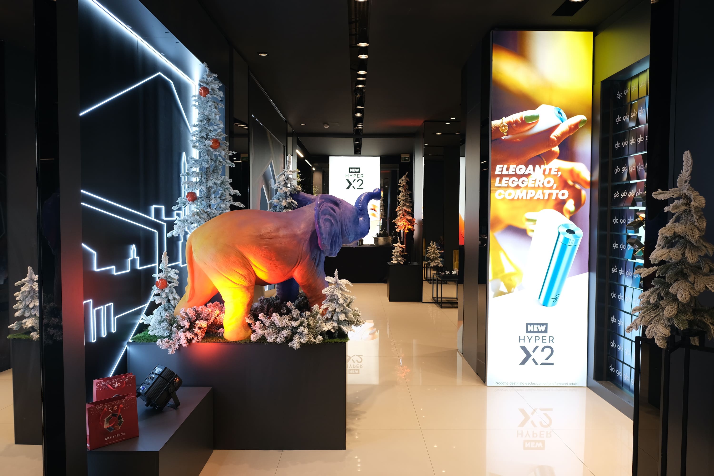 Natale da glo, l'evento per il nuovo store a Catania | glo