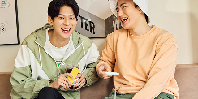 친구와 함께하는 즐거움, 글로 프로 슬림 1+1