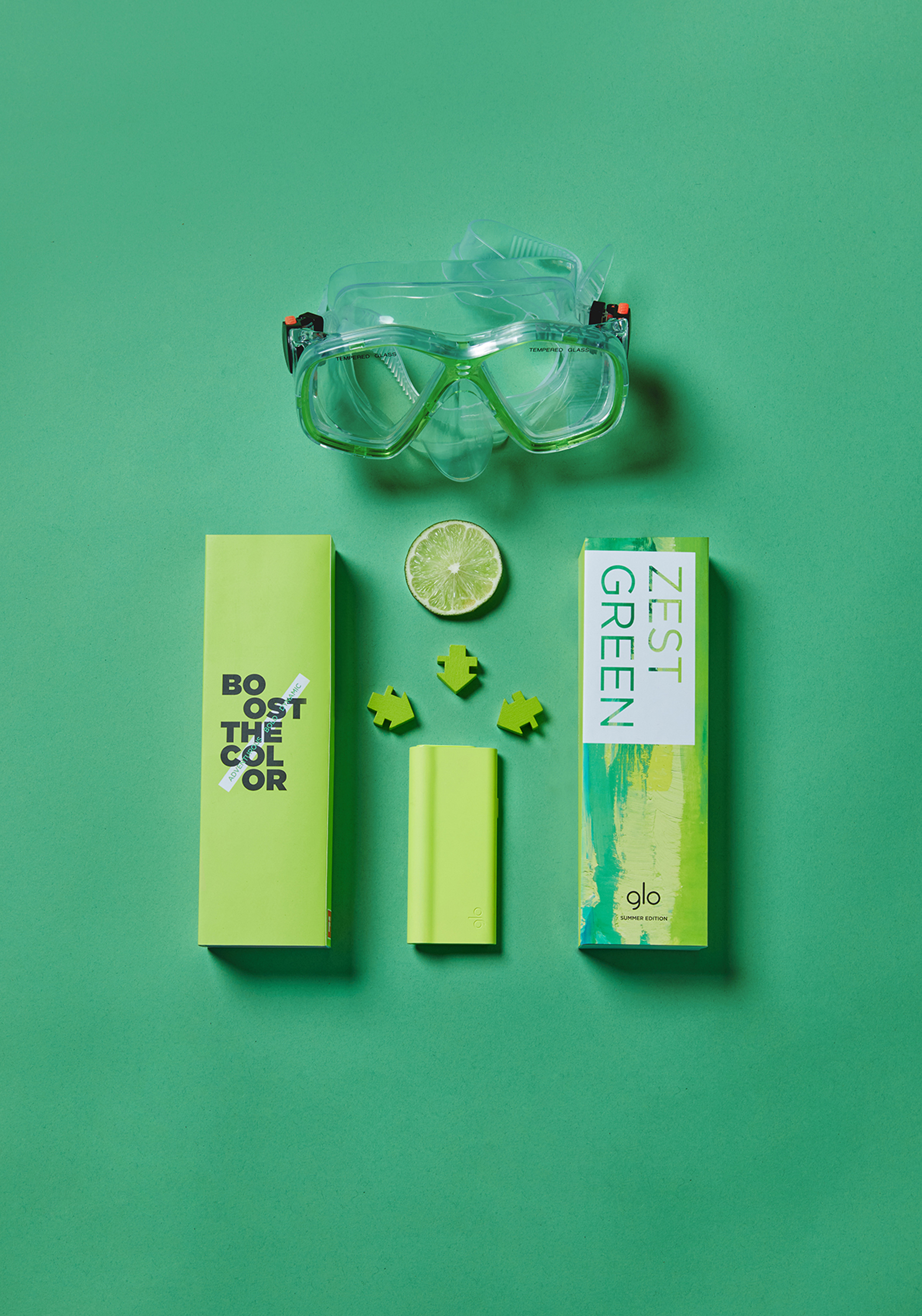 글로 프로 슬림, 제스트 그린