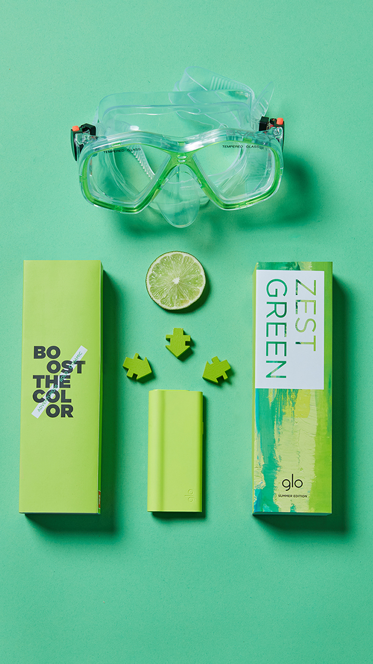 글로 프로 슬림, 제스트 그린