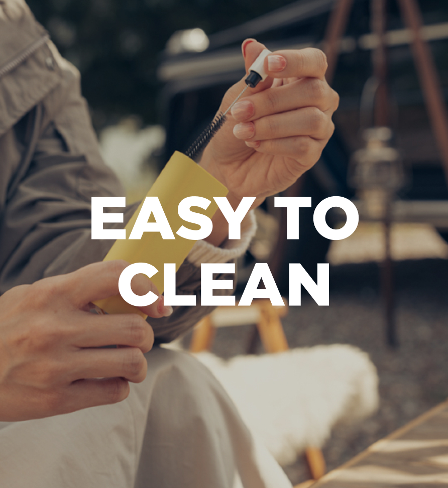 EASY TO CLEAN
