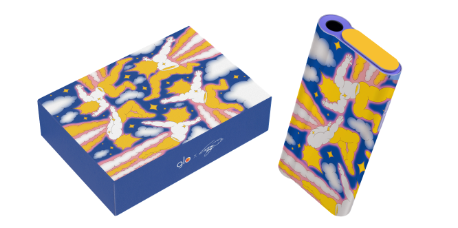 glo X curvesign 콜라보 한정판 ARTIST 패키지