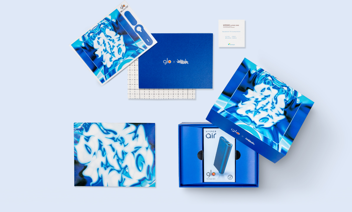 ON THE GO 한정판 스킨 이미지