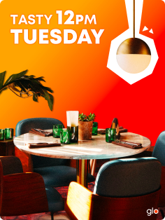 글로 컬러 뱃지, TASTY TUESDAY