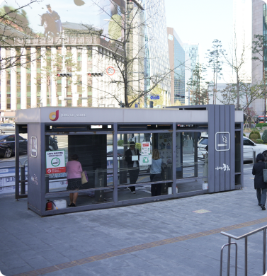 명동 골목 글로 스팟