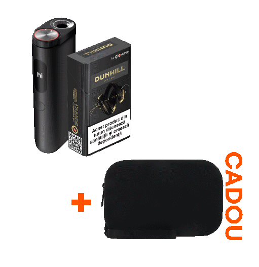 Ofertă Starter Kit glo™ Hyper Pro & 1 pachet Dunhill for glo™ Hyper  + 1 carcasă glo™ din silicon  CADOU 