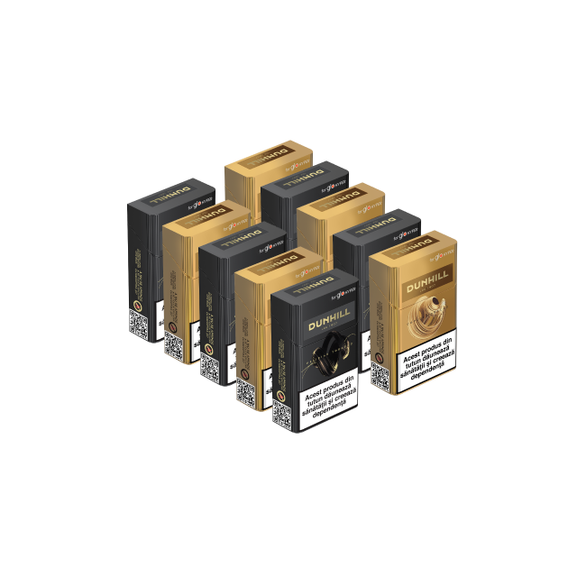 10 pachete Dunhill designed for glo™ la preț de 5 OneUp