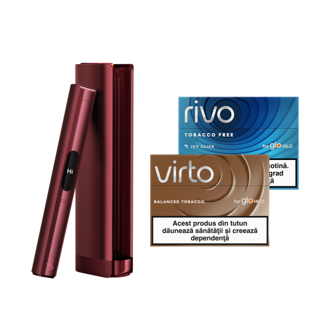 Starter Kit glo™ Hilo Plus + 2 pachete