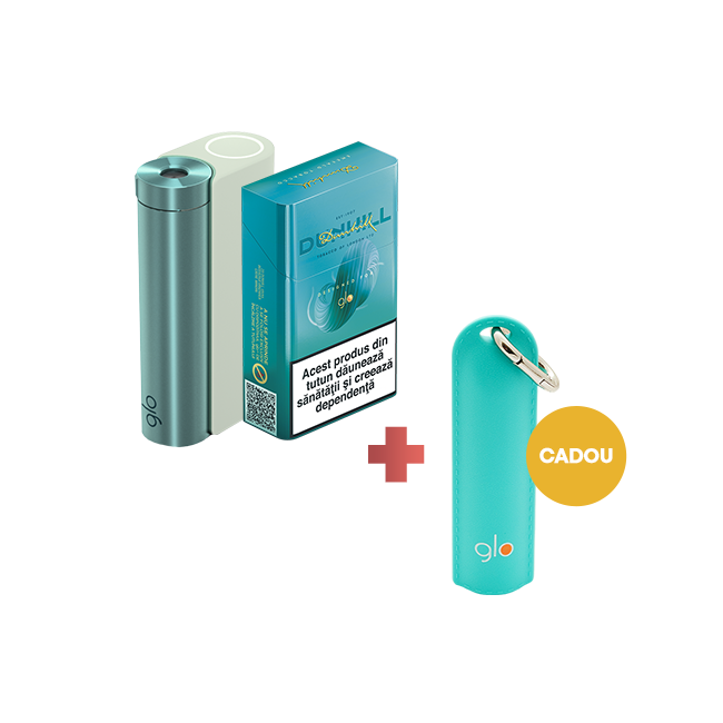 Starter Kit Hyper X2 & Dunhill designed for glo™ + mini încărcător CADOU