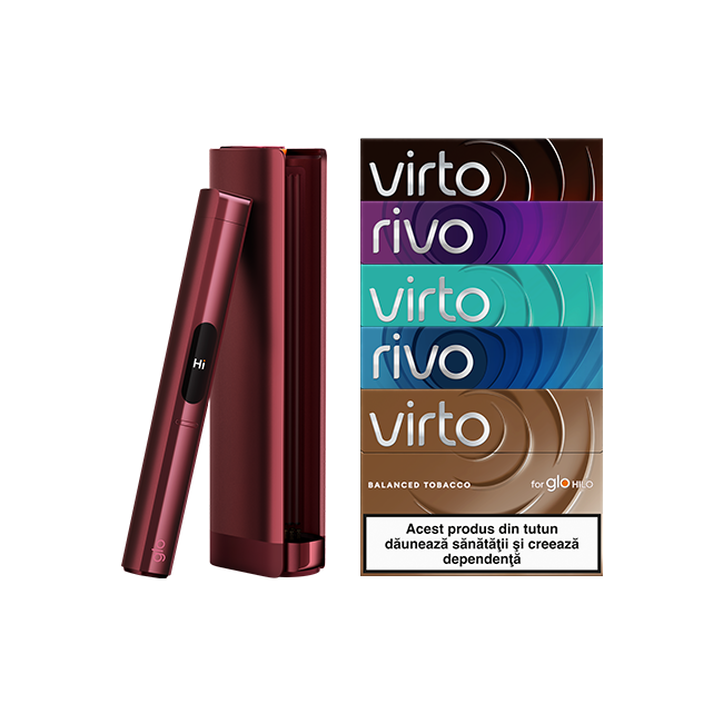 Starter Kit glo™ Hilo Plus + 5 pachete