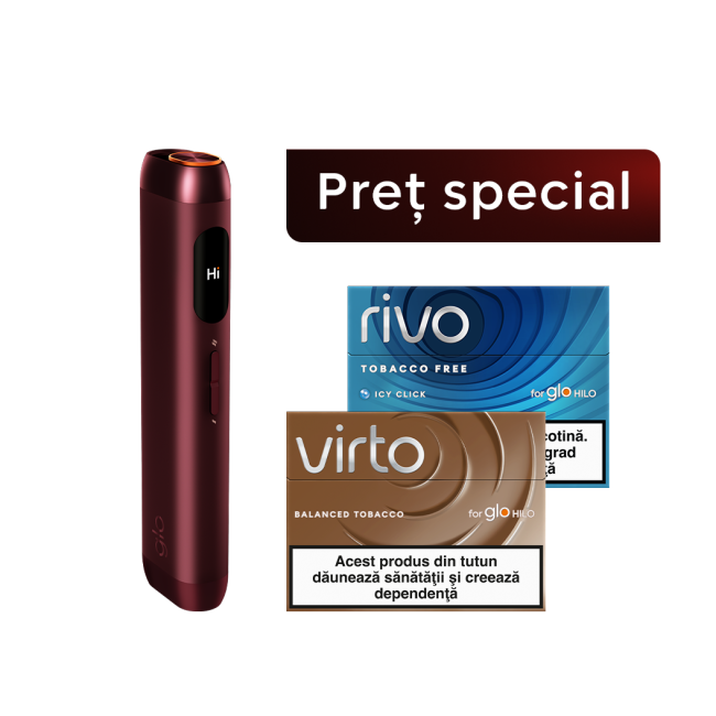 Starter Kit glo™ Hilo + 2 pachete