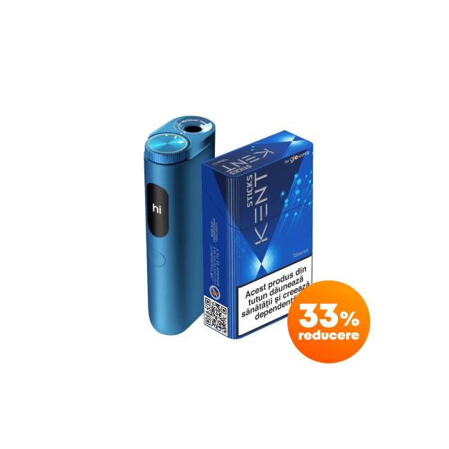 Starter Kit glo™ Hyper Pro & 1 pachet KENT designed for glo™