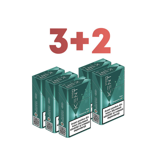 Ofertă 3+2 KENT designed for glo™ 