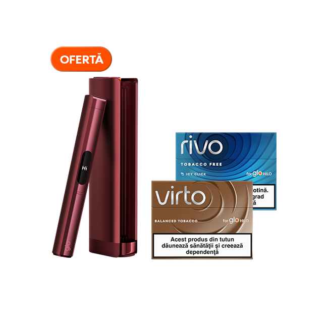 Starter Kit glo™ Hilo Plus + 2 pachete