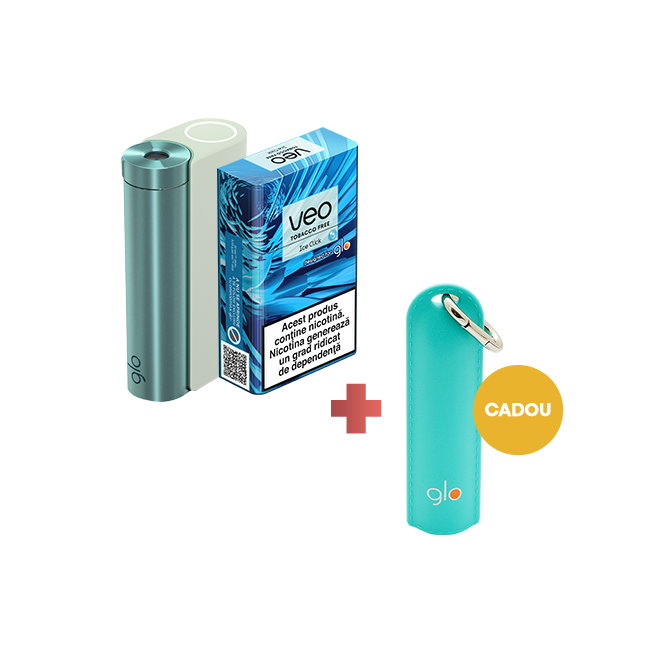 Starter Kit  Hyper X2 & veo™ + mini încărcător glo™ CADOU