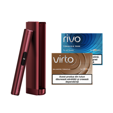 Starter Kit glo™ Hilo Plus + 2 pachete