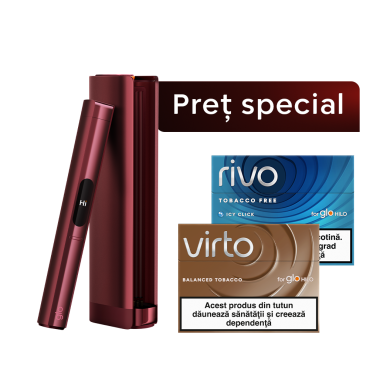 Starter Kit glo&trade; Hilo Plus + 2 pachete
