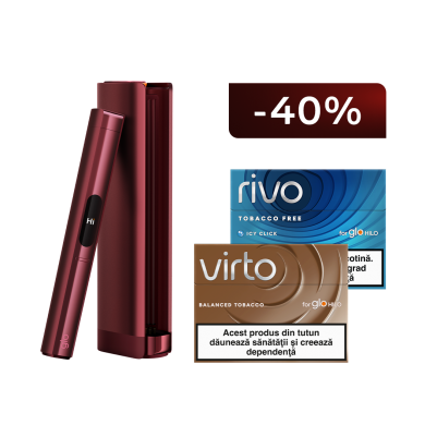 Starter Kit glo™ Hilo Plus + 2 pachete