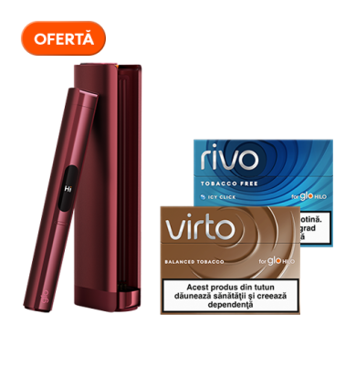 Starter Kit glo™ Hilo Plus + 2 pachete