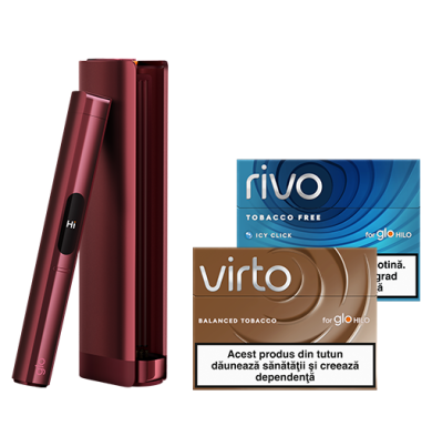 Starter Kit glo&trade; Hilo Plus + 2 pachete