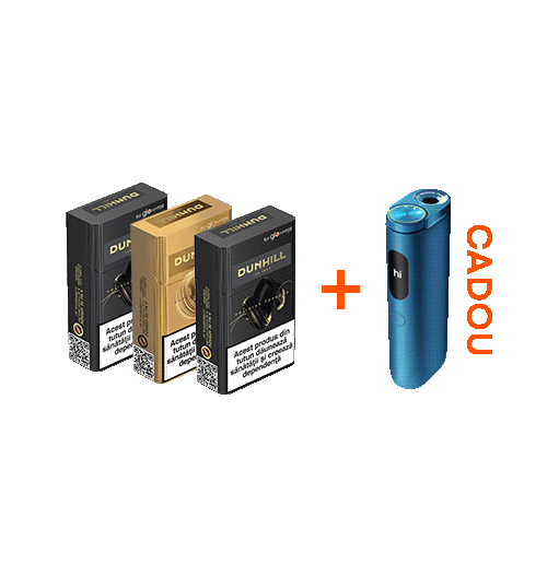 Starter Kit 3 pachete Dunhill designed for glo™ + 1 dispozitiv Hyper Pro CADOU