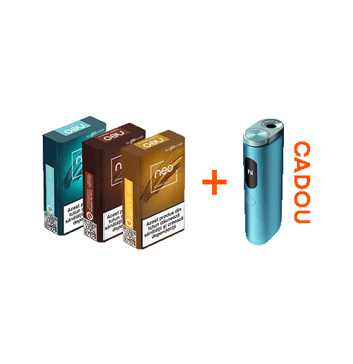 Starter Kit 3 pachete neo™ + 1 dispozitiv glo™ Hyper Pro CADOU