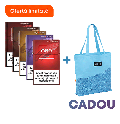 Ofertă 5 pachete neo™ + 1 accesoriu glo™ | SUNS CADOU