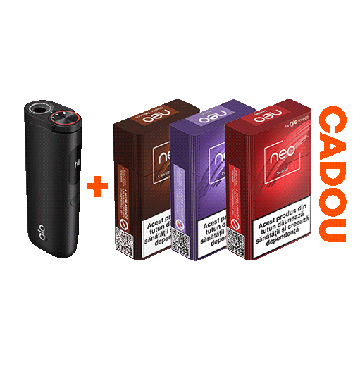 Starter Kit glo™ Hyper Pro + 3 pachet neo™ CADOU la 79 RON
