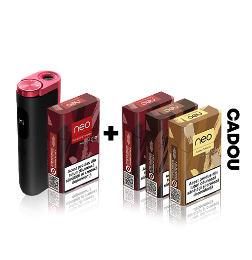 Starter Kit glo™ Hyper Pro & 1 pachet neo™ + 3 pachete CADOU