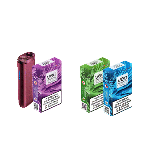 Starter Kit glo™ Hyper & 1 pachet veo™ for glo™ Hyper + 2 pachete CADOU