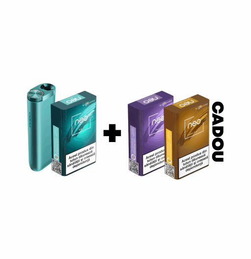 Starter Kit glo™ Hyper & 1 pachet neo™ + 2 pachete CADOU