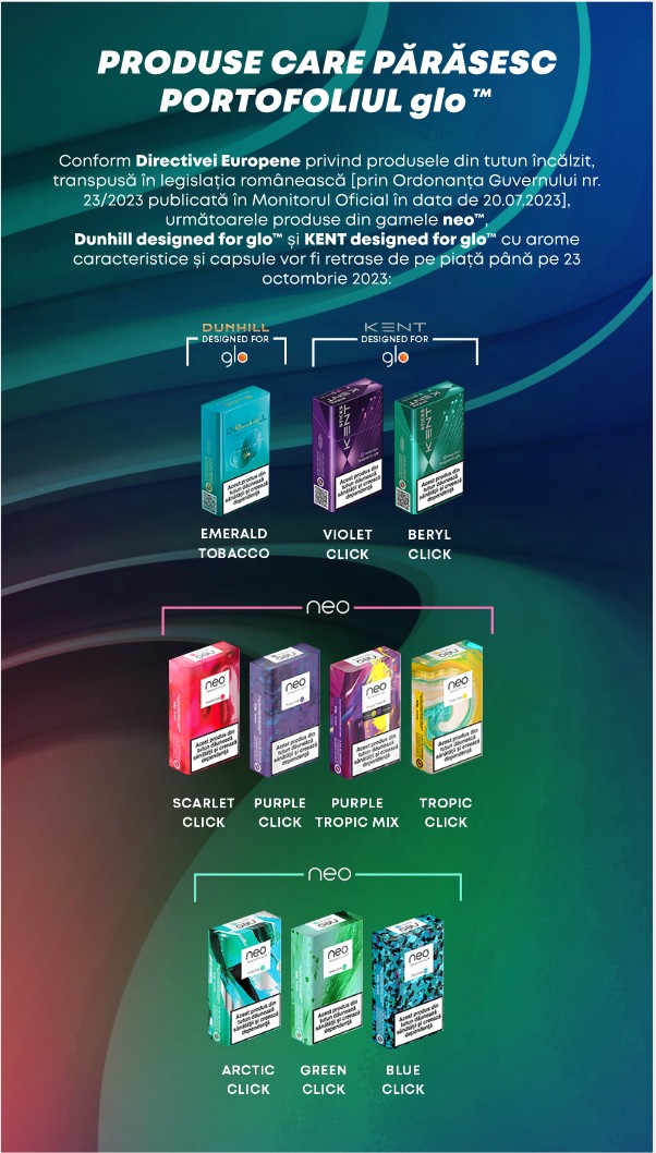products leaving glo